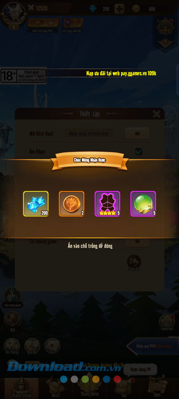 Phần quà mà mình nhận được