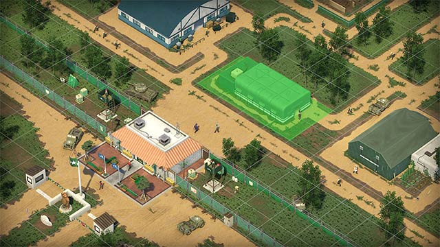 Xây dựng doanh trại quân đội và quản lý từ A-Z trong game mô phỏng One Military Camp