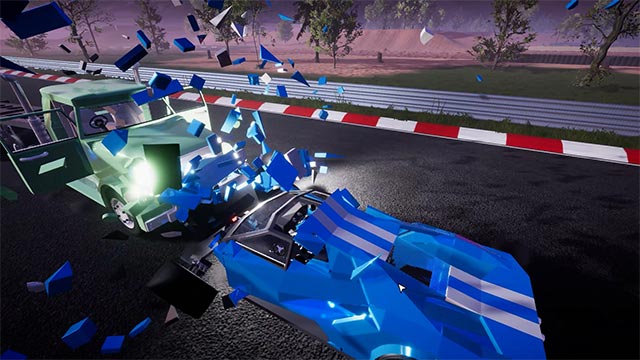 Tham gia các cuộc đua online và đâm xe phá hủy cực sung trong game Robocraft 2