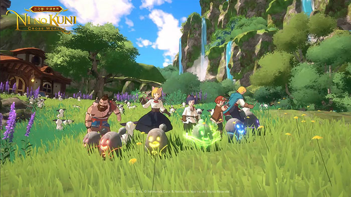 Siêu phẩm game MMORPG với đồ họa chuẩn phong cách Studio Ghiblie - Ni no Kuni: Cross Worlds