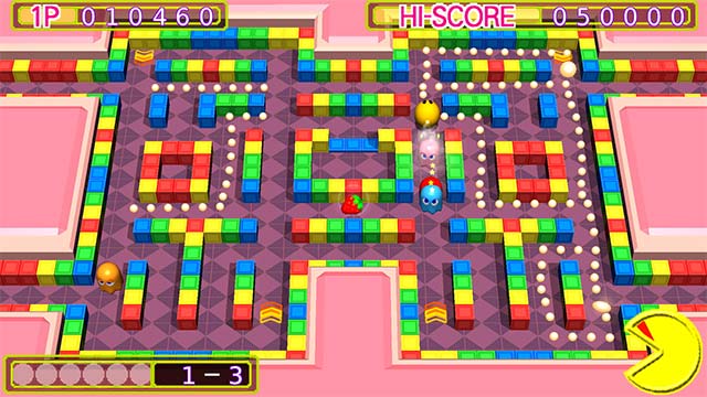 Trải nghiệm 14 phiên bản khác nhau của PAC MAN ăn chấm trong PAC-MAN MUSEUM+