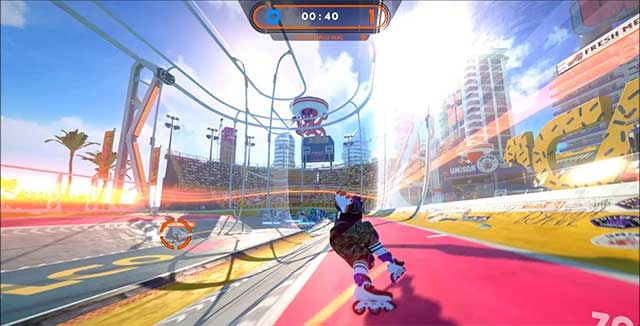 Nhân vật, phụ kiện và cả khán giả đều có thể được tùy chỉnh trong Roller Champions