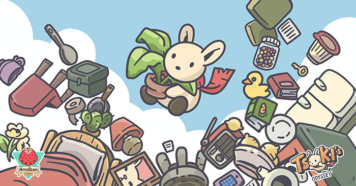 Khám phá Mushroom Village cùng chú thỏ dễ thương trong Tsuki's Odyssey