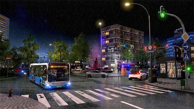 Lái xe buýt cả ngày lẫn đêm trong điều kiện thời tiết luôn thay đổi