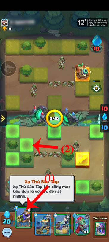 Tạo đội hình muông thú