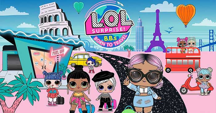 Du lịch thế giới với các búp bê đáng yêu trong LOL Surprise! BBs Born To Travel