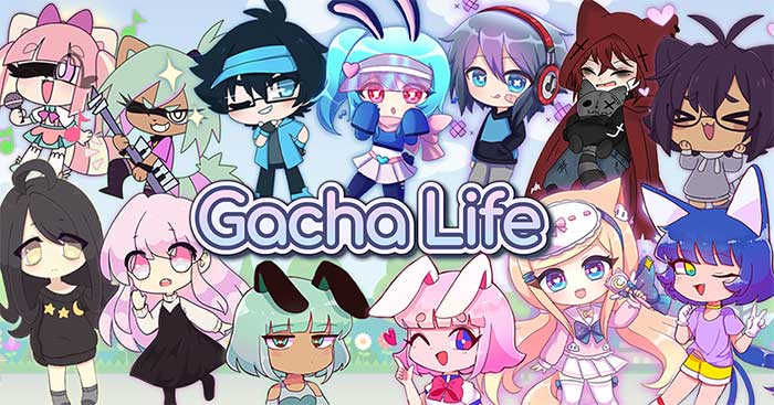 Thiết kế các nhân vật Anime dễ thương trong game mô phỏng Gacha Life online