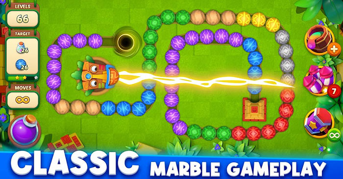 Marble Master cho Android1.00.066Game bắn bóng cẩm thạch match-3 vui nhộn