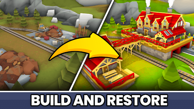 Xây dựng và cải tạo thành phố của bạn trong game Transport Tycoon Empire: City