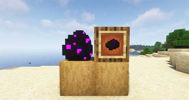 Dracomelette Mod 1.16.5 - 1.18.2 sẽ mang đến cho trứng rồng những công dụng mới