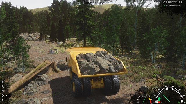 Đối mặt với địa hình phức tạp trong khi chơi Heavy Truck Simulator game