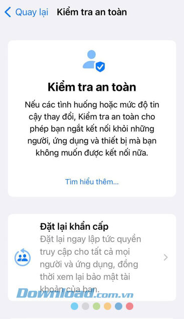 Kiểm tra sự an toàn của iPhone