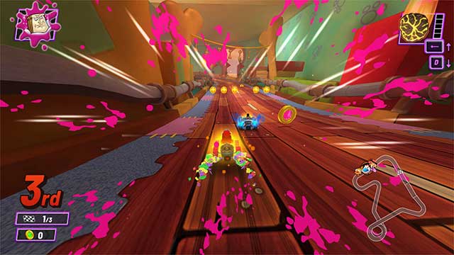 Game có khoảng 100 nhân vật được yêu thích trong thế giới Nickelodeon để lựa chọn