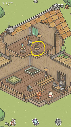 Vị trí của cần câu trong cửa hàng