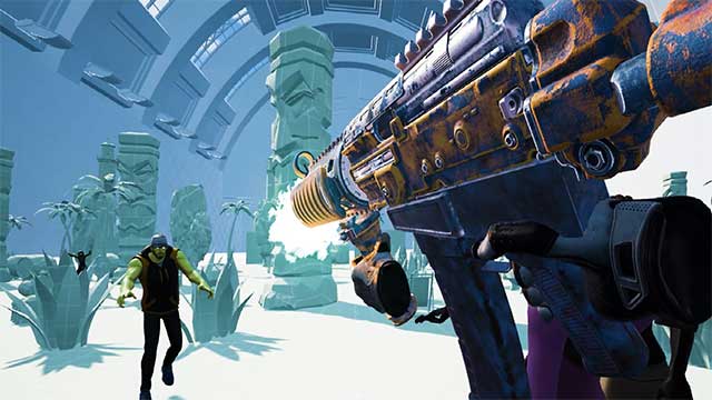 Mayhem on a Rainbow là game bắn súng hack and slash mới độc đáo