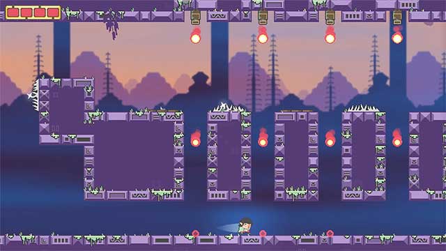 Đồ họa phong cách nghệ thuật pixel cổ điển, dễ thương, đơn giản và đầy màu sắc