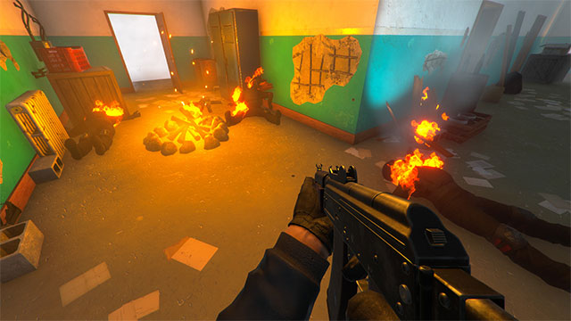 Bầu không khí kinh dị và u ám bao trùm toàn bộ game Red Alliance