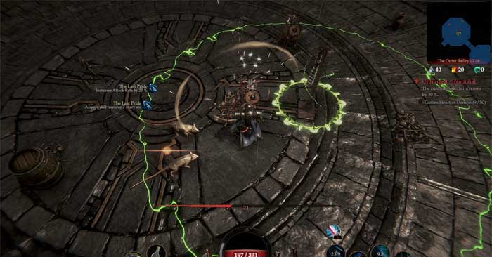 Một cảnh chiến đấu trong game Nightfall Comes