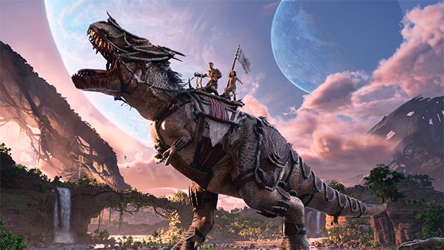 Game ARK 2 là sự pha trộn tuyệt vời của sinh tồn, phiêu lưu và hành động đầy màu sắc