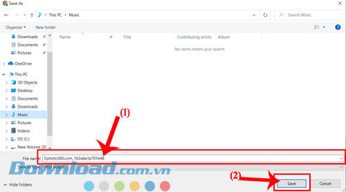 Lưu hình ảnh về máy