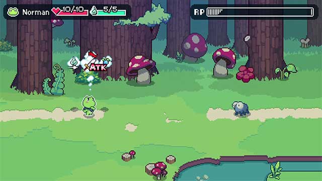 A Frog's Tale là game phiêu lưu RPG theo lượt độc đáo với sự biến tấu về âm nhạc