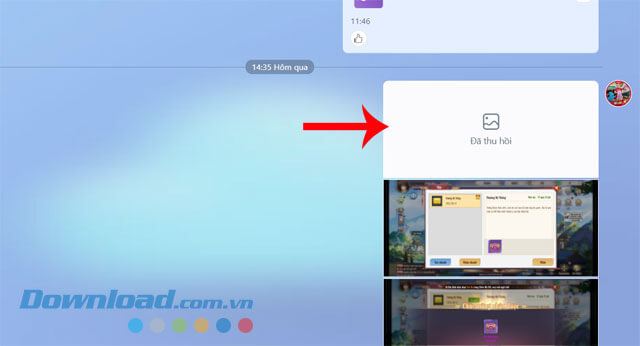 Tin nhắn đã được thu hồi