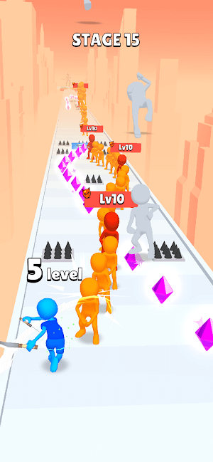 Solo Leveling là một game người chạy chặt chém vui nhộn