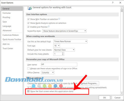 Tắt bỏ tính năng mặc định font chữ