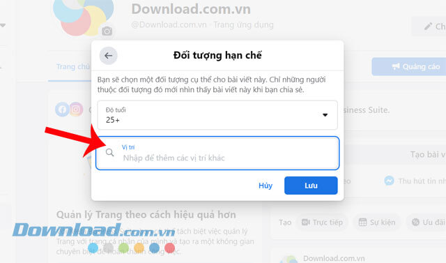 Click chuột vào nút Lưu