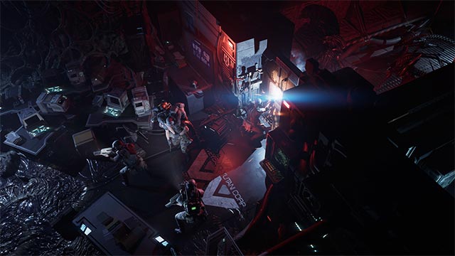 Nỗ lực sống sót giữa cuộc chiến alien tàn khốc trong Aliens: Dark Descent game