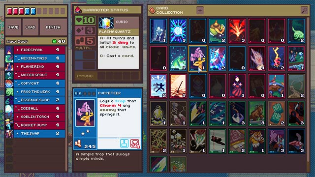 Những lá bài ma thuật là trái tim của Dungeon Drafters game
