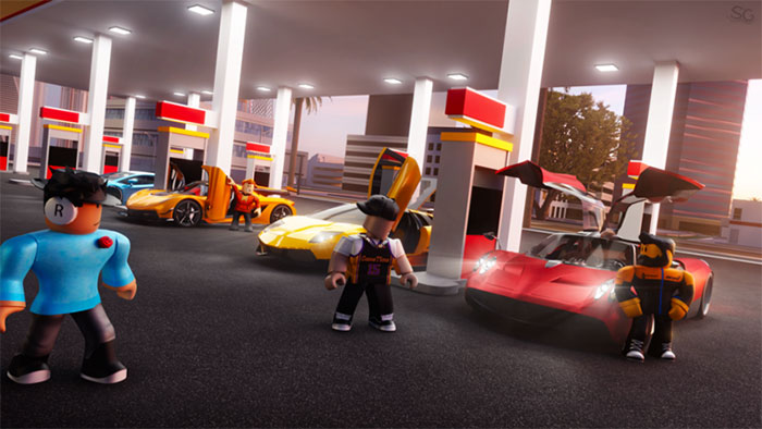Game mô phỏng đua xe trên Roblox - Driving Empire