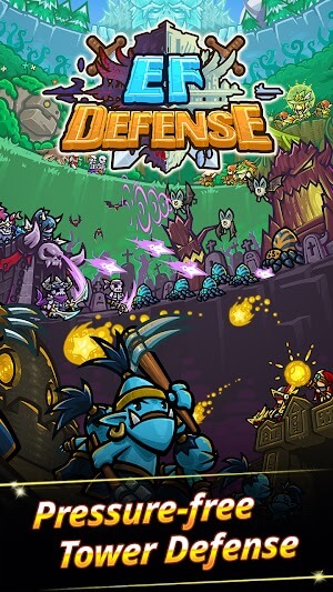 EF Defense là một trò chơi chiến lược phòng thủ hấp dẫn, không áp lực