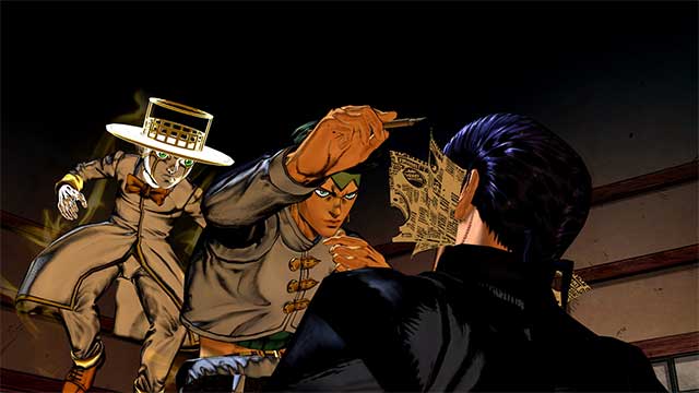 Tự do di chuyển các nhân vật do Hirohiko Araki tạo ra bằng chính đôi tay của mình
