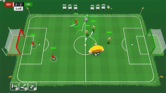 A Bad Game Of Football là sự kết hợp thú vị giữa lối chơi chiến thuật cổ điển và bóng đá