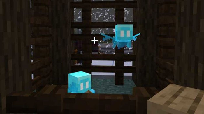 Một số Allay bị nhốt trong lồng