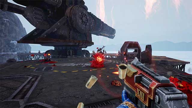 Boltgun kết hợp hình ảnh đồ họa hoài cổ với lối chơi FPS hiện đại