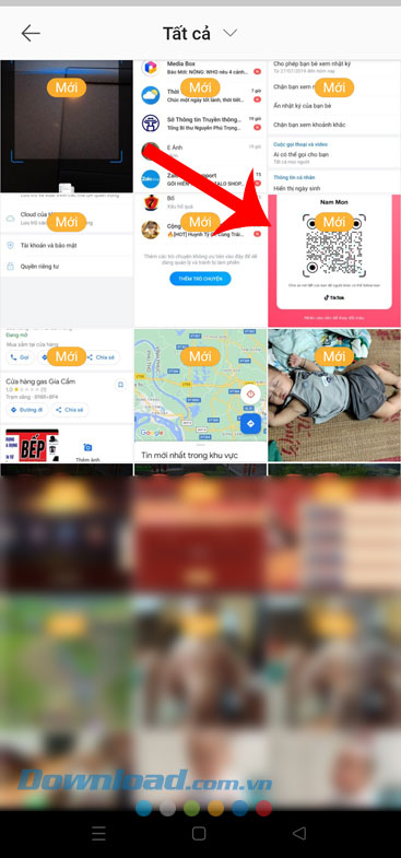 Chọn hình ảnh mã QR