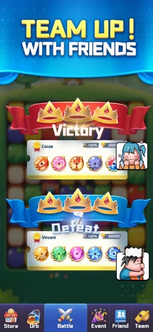 Lập team với bạn bè