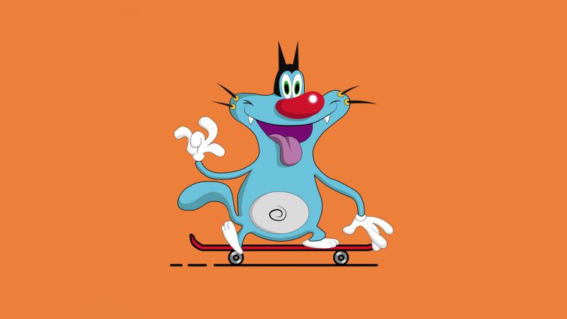 oggy and the cockroaches wallpaper 7
