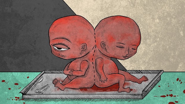 Các hình ảnh vẽ tay mang lại cảm giác rùng rợn