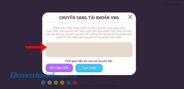 Lỗi không lấy được mã chuyển đổi tại Play Together
