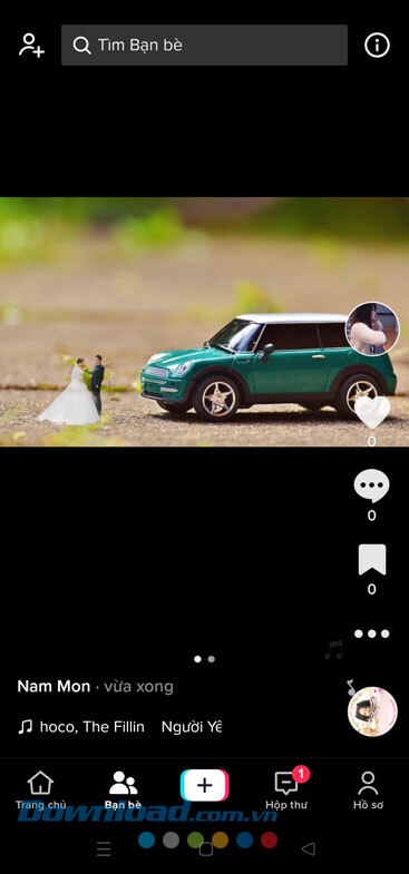 Video chuyển ảnh trên TikTok