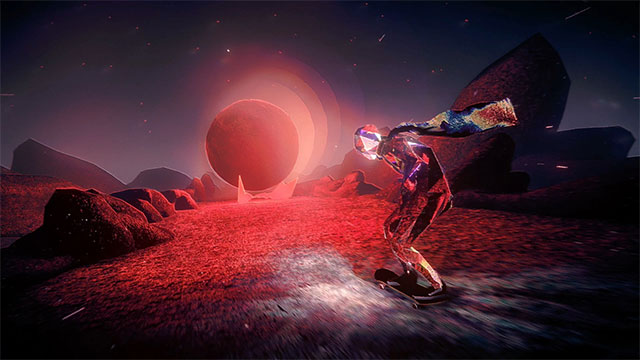Skate Story PC đưa bạn vào trải nghiệm lướt ván trong thế giới siêu thực, hoàn toàn khác biệt