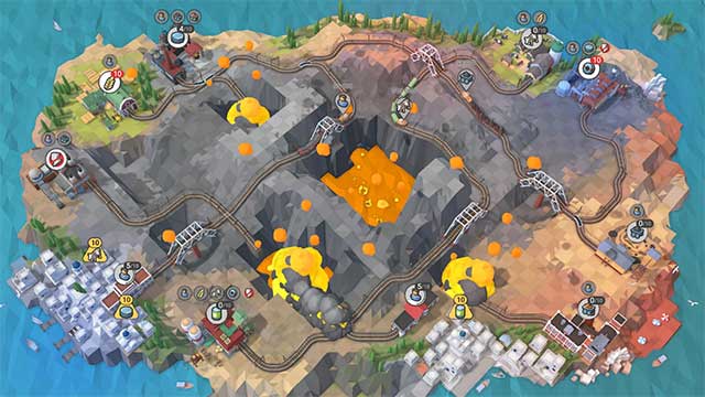 Game là sự pha trộn độc đáo giữa các trò quản lý, giải đố và quản lý doanh nghiệp