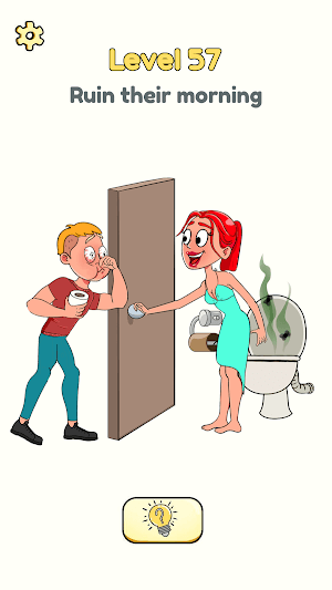 Hình vẽ đơn giản nhưng hài hước