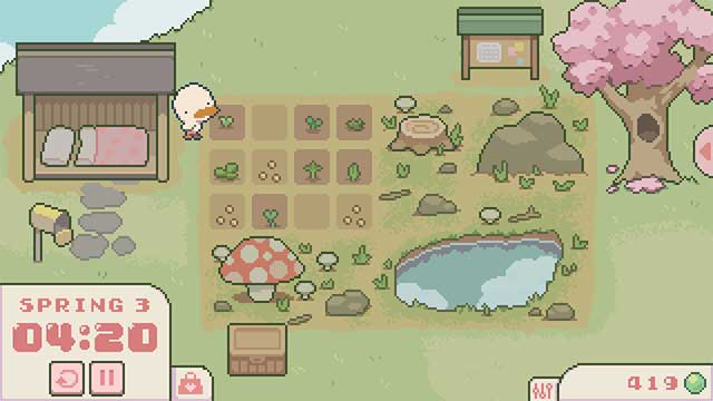 PomoFarm là game mô phỏng quản lý thời gian kết hợp nông trại nhàn rỗi