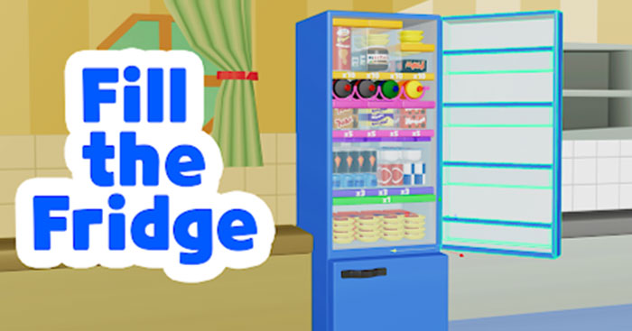 Game xếp đồ vào tủ lạnh - Fill the Fridge