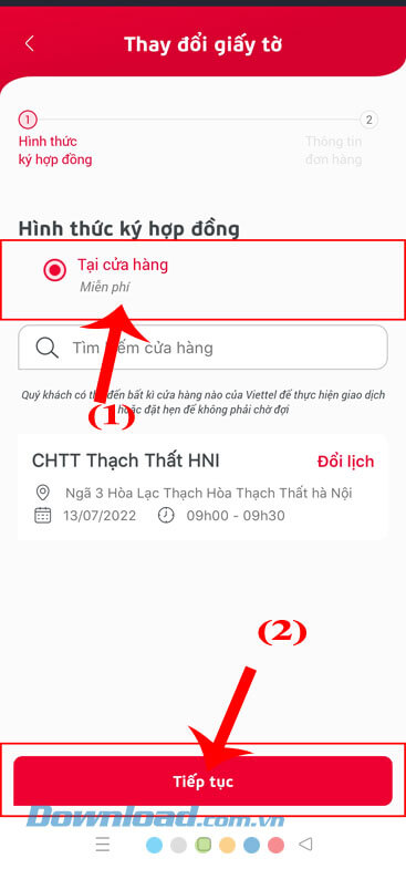 Chọn hình thức ký hợp đồng