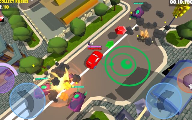 Tham gia các cuộc đua xe chiến đấu dữ dội trong game Car Eats Car 3D - Race Survive